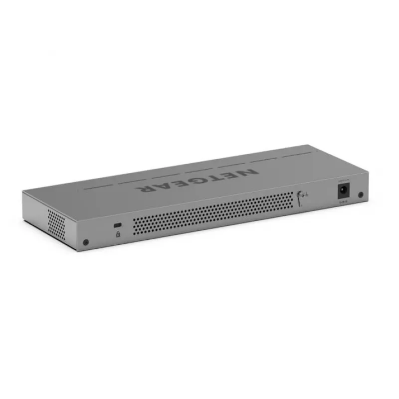 Managed L2/L3 Gigabit Ethernet PoE Switch Netgear GS116EPP — 16x RJ‑45 10/100/1000, 1x SFP, 8000 MAC-Einträge, Grau