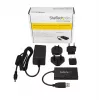 StarTech.com HB30A3A1CSFS 4-Port-USB-3.0-Desktop-Hub, USB-A auf 3x USB-A + 1x USB-C, mit Netzteil