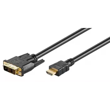 Microconnect HDM191811.5 Videokabel-Adapter 1,5 m HDMI DVI-D Schwarz