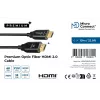 Microconnect HDM191910V2.0OP Premium High Speed aktives optisches HDMI-2.0-Kabel 10 m, 4K, HDMI Typ A, schwarz