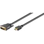 Microconnect HDM192411.8 Videokabel-Adapter 1,8 m DVI-D HDMI Typ A (Standard) Schwarz