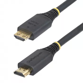 StarTech.com 15ft (4.5m) High Speed HDMI-Kabel mit Greifsteckern, 4K 60Hz/1440p 144Hz, HDR10/HDCP 2.2/ARC, 18Gbps, UHD HDMI 2.0 Kabel für TV/Monitor/Display, TPE-Mantel