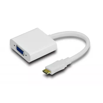 MicroConnect HDMIVGA Mini-HDMI (Typ C) auf VGA Adapter, M-F, weiß