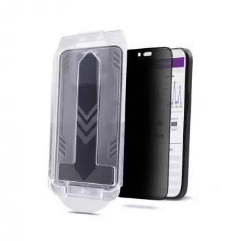 StarTech.com 4-Way 360 Datenschutzfolie für iPhone 16, unterstützt Hoch-/Querformat, Touch-kompatibel, Schutzglas aus gehärtetem Glas, 4-Wege-Filter, TAA