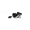 ICY BOX IB-HUB1403A 4-Port USB-3.0-Tisch-Hub mit Audio Ein-/Ausgang, Schwarz