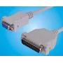 Microconnect IBM029-2 serielles Kabel Grau 1,8 m DB25 DB9