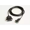 Microconnect IBM029B serielles Kabel Schwarz 3 m DB9 DB25