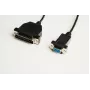 Microconnect IBM029B-1,8 serielles Kabel Schwarz 1,8 m DB-9 DB-25