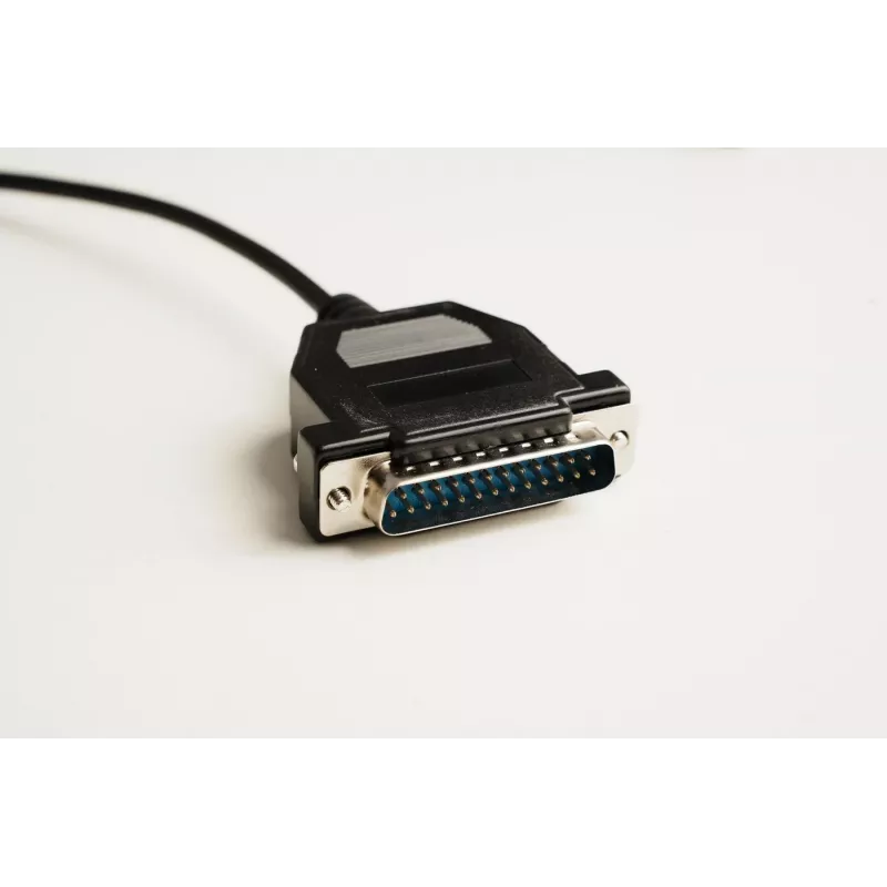 Microconnect IBM029B-1,8 serielles Kabel Schwarz 1,8 m DB-9 DB-25