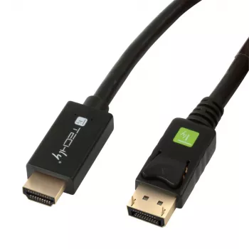Techly Konverterkabel 1m DisplayPort auf HDMI 1.2 4K ICOC DSP-H12-010