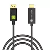 Techly Konverterkabel 1m DisplayPort auf HDMI 1.2 4K ICOC DSP-H12-010