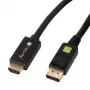 Techly Konverterkabel 2m DisplayPort zu HDMI 1.2 4K ICOC DSP-H12-020