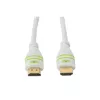 Techly 10m High-Speed-HDMI-Kabel mit Ethernet A/A M/M Weiß ICOC HDMI-4-100WH