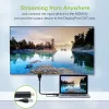 Techly ICOC-HDMI-DP12A HDMI-auf-DisplayPort-Adapter mit USB-Stromversorgung, 4K 30 Hz