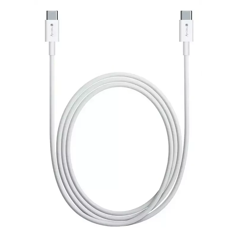 Techly ICOC-MU4-40G240W1 USB-Kabel USB4 Gen 3x2 1 m USB C Weiß