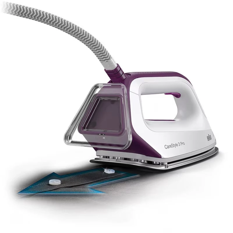 Braun IS3155VI 2400 W 2 L EloxalPlus Bügelsohle Violett, Weiß