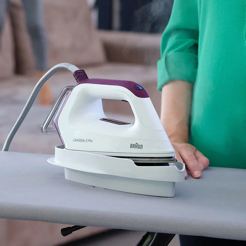 Braun IS3155VI 2400 W 2 L EloxalPlus Bügelsohle Violett, Weiß