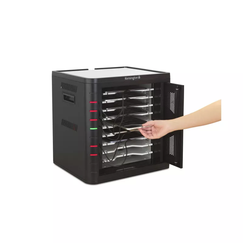 Kensington USB-C Ladeschrank K67716EU, 10 Fächer, 18 W pro Port