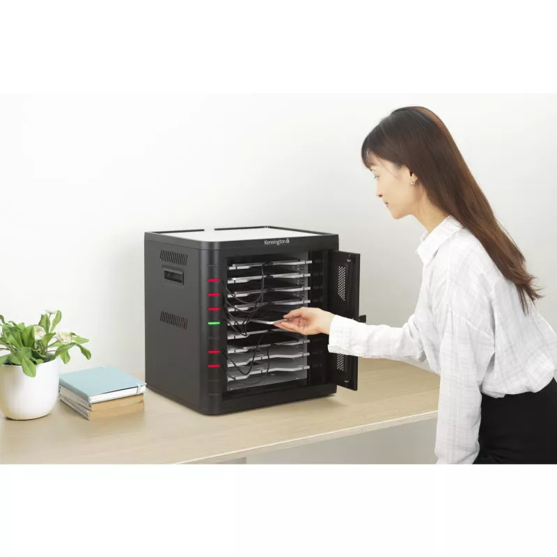 Kensington USB-C Ladeschrank K67716EU, 10 Fächer, 18 W pro Port