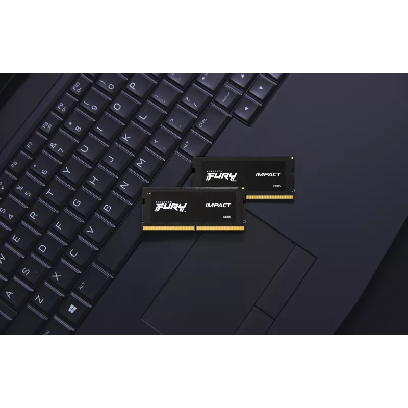 Kingston Technology FURY 16GB 4800MT/s DDR5 CL38 SODIMM (Kit of 2) Impact