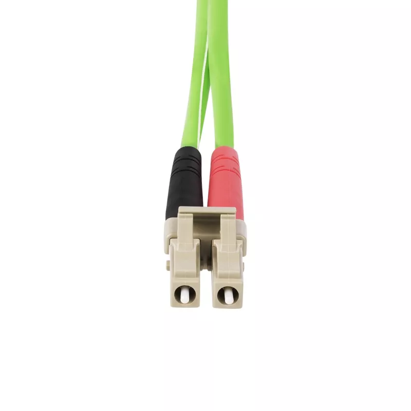 StarTech.com LCLCL-7M-OM5-FIBER 7 m LC auf LC (UPC) OM5 Multimode Glasfaserkabel, 50/125 µm Duplex LOMMF Zipcord, VCSEL, 40G/100G, biegeunempfindlich, geringe Einfügedämpfung, LSZH Patchkabel