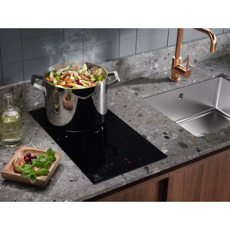 Electrolux Serie 300 LHR3233CK Schwarz Einbau 29 cm Glaskeramik-Kochfeld 2 Zone(n)