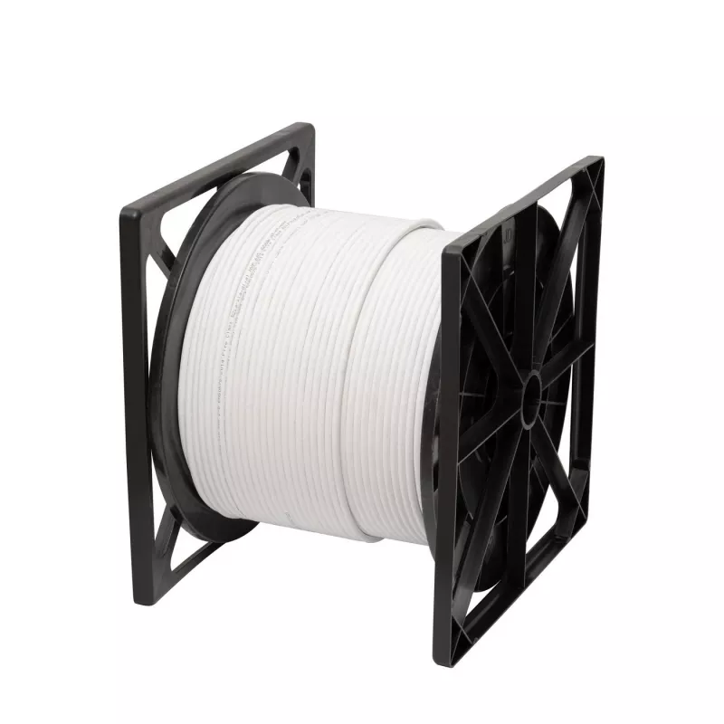 Cat6 F-UTP Netzwerkkabel 4x2xAWG23 LSZH weiß 305m