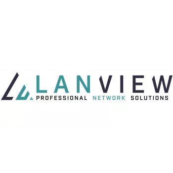 Lanview LVN127093 Kabelverbinder Schwarz