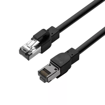 Lanview LVN601SOUT Netzwerkkabel Schwarz 1 m Cat6a S/FTP (S-STP)