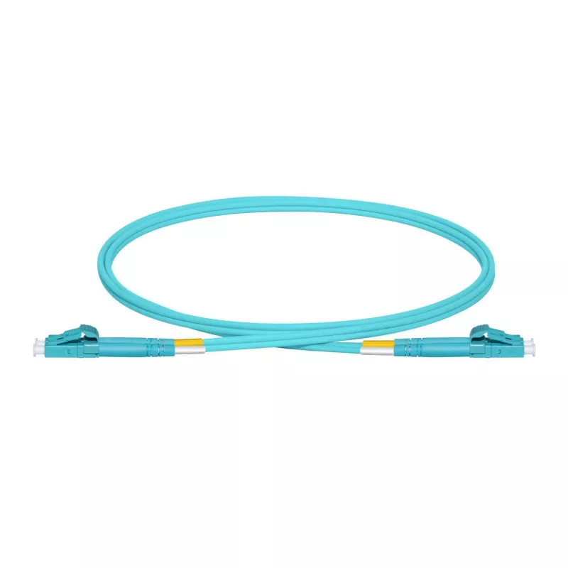 Lanview LVO231301 InfiniBand/Glasfaserkabel 2 m 2x LC Aqua colour