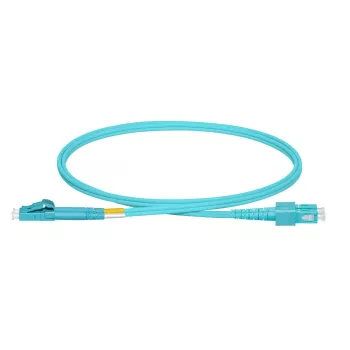 Lanview LVO231303 InfiniBand/Glasfaserkabel 2 m 2x LC 2x SC Aqua