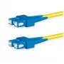 Lanview LVO231377 InfiniBand/Glasfaserkabel 1 m 2x SC Gelb