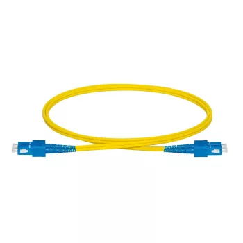 Lanview LVO231377 InfiniBand/Glasfaserkabel 1 m 2x SC Gelb