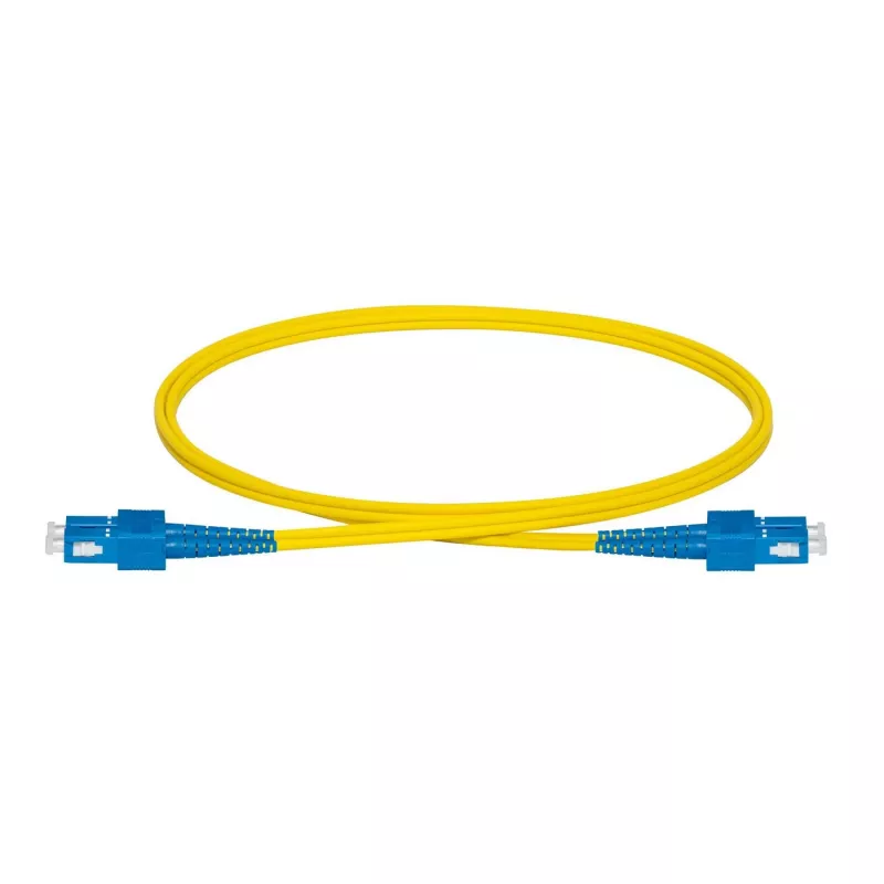 Lanview LVO231379 InfiniBand/Glasfaserkabel 5 m 2x SC Gelb