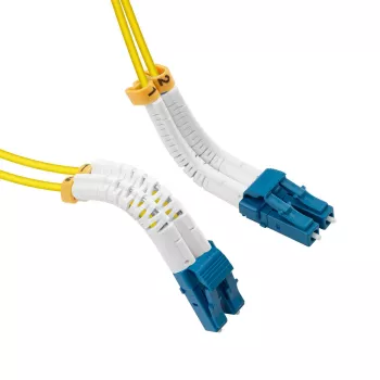 Lanview LVO231406-FLEX InfiniBand/Glasfaserkabel 1 m LC LC/LC Gelb
