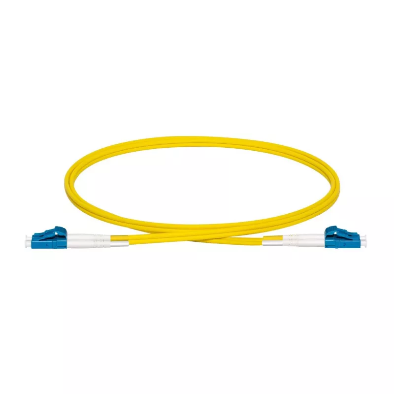 Lanview LVO231407 InfiniBand/Glasfaserkabel 2 m 2x LC Gelb