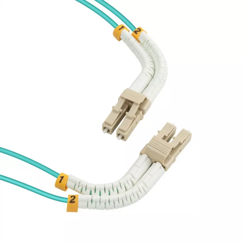 Lanview LVO2314705-FLEX InfiniBand/Glasfaserkabel 0,5 m LC LC/LC Aqua