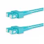 Lanview LVO231476 InfiniBand/Glasfaserkabel 10 m 2x SC Aqua Farbe