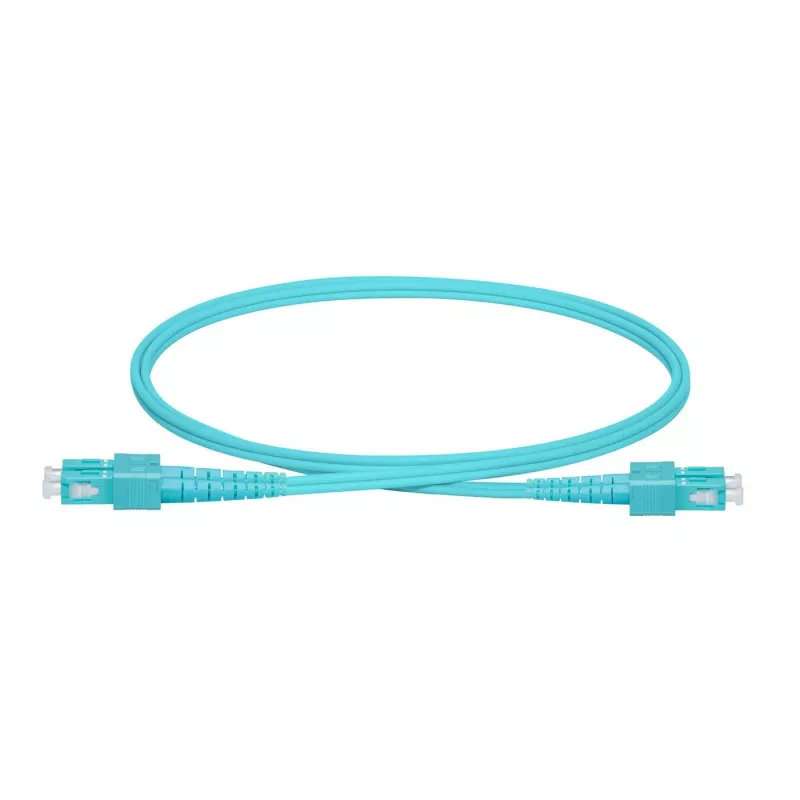 Lanview LVO231476 InfiniBand/Glasfaserkabel 10 m 2x SC Aqua Farbe
