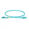 Lanview LVO231477 InfiniBand/Glasfaserkabel 1 m 2x LC 2x SC Aqua