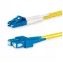 Lanview LVO231493 InfiniBand/Glasfaserkabel 3 m 2x LC 2x SC Gelb
