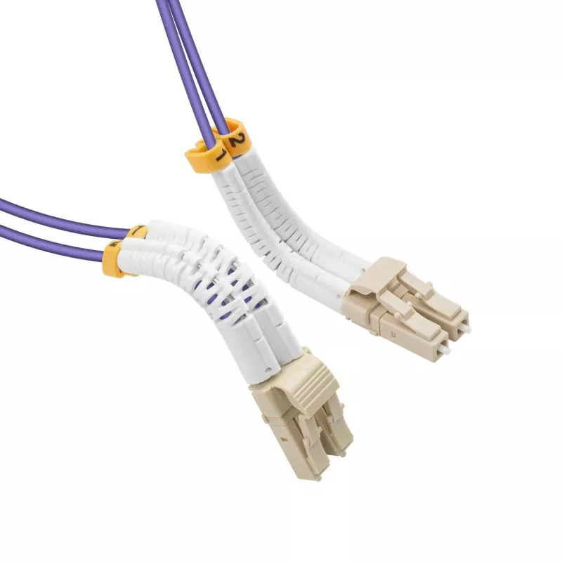 Lanview LVO2318005-FLEX InfiniBand/Glasfaserkabel 0,5 m LC LC/LC Violett