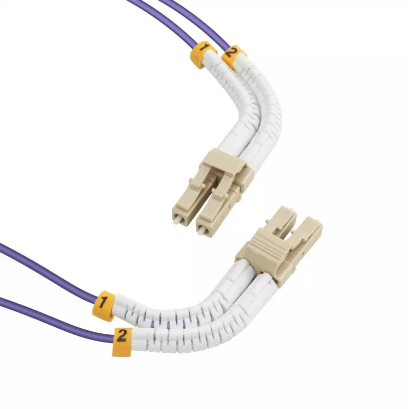 Lanview LVO2318005-FLEX InfiniBand/Glasfaserkabel 0,5 m LC LC/LC Violett