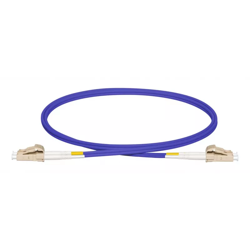 Lanview LVO231810 InfiniBand/Lichtwellenleiterkabel 1 m 2x LC Lila