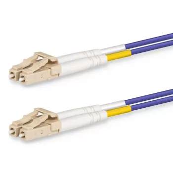 Lanview LVO231811 InfiniBand/Lichtwellenleiterkabel 2 m 2x LC Lila