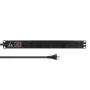 Lanview LVR-3MDK-SW-DK6 19-Zoll-Rack-Steckdosenleiste, 1U, 13 A, mit Ein-/Ausschalter