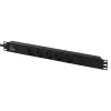 Lanview 19-Zoll Rack-Stromverteiler 1U 10A, 5x Schuko (LVR-3MSCH-LIC-SCH5)