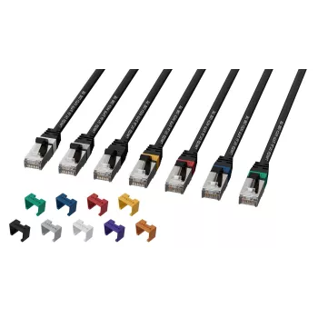 Lanview LV-SFTP6A20B Netzwerkkabel Schwarz 20 m S/FTP (S-STP)