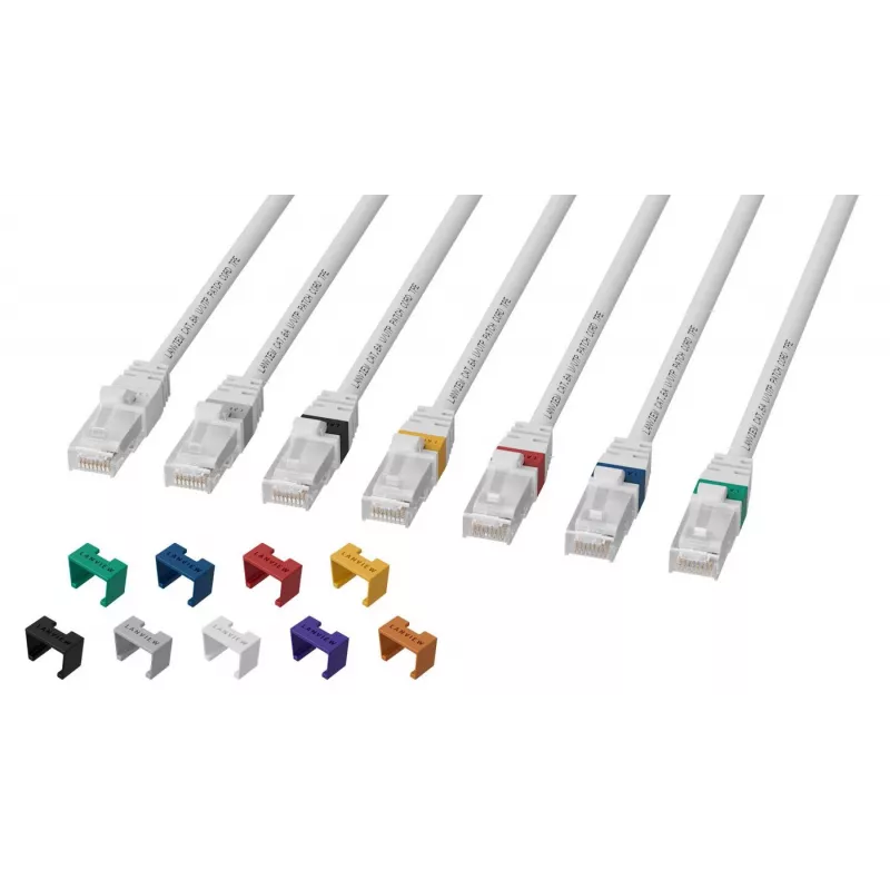 Lanview LV-UTP6A02W Cat6A U/UTP Patchkabel, 2 m, Weiß