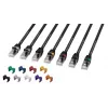 Lanview LV-UTP6A15B Cat6A U/UTP Patchkabel, 15 m, Schwarz